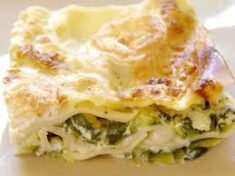 Lasagnes courgette et chèvre