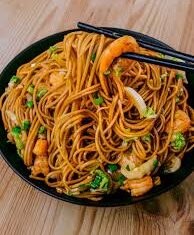 Nouilles Sautées aux Crevettes